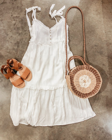 Ruffle Midi Dress