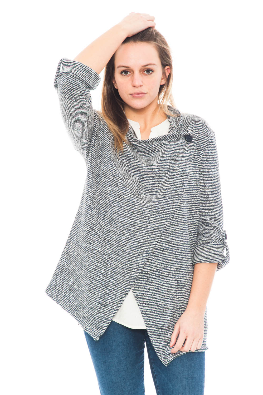 Cardi - Anitra by BB Dakota Cardigan with envelope front