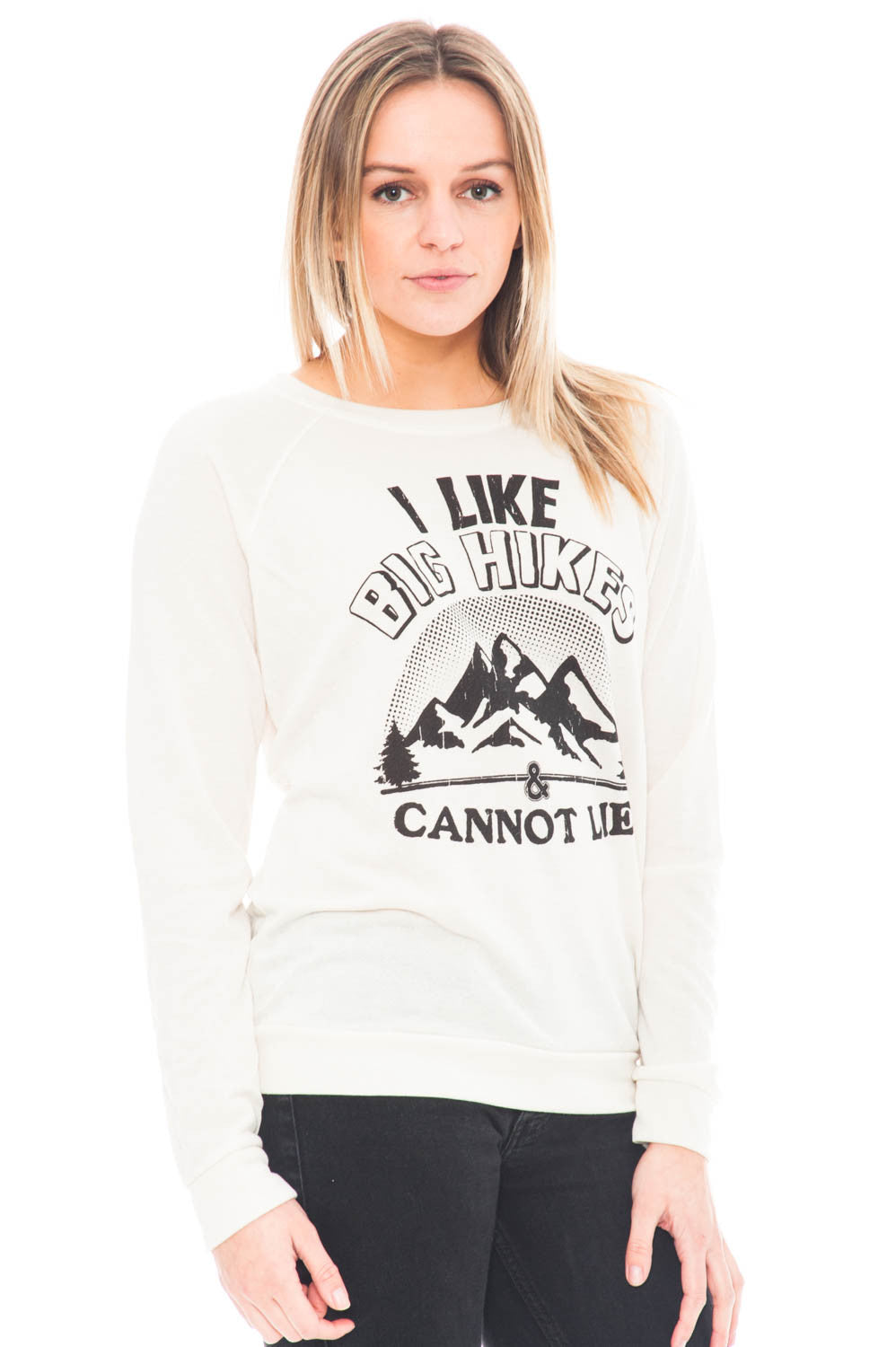 Shirt - I Like Big Hikes & I Cannot Lie Crewneck