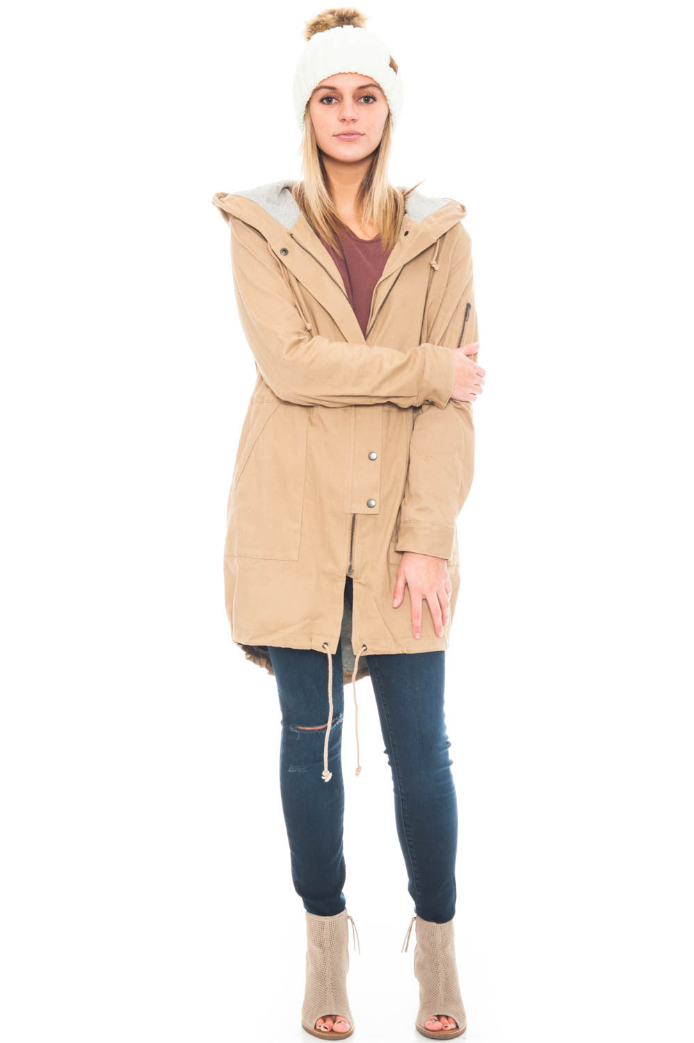 Jacket - Long Utility by Lush (Final Sale)