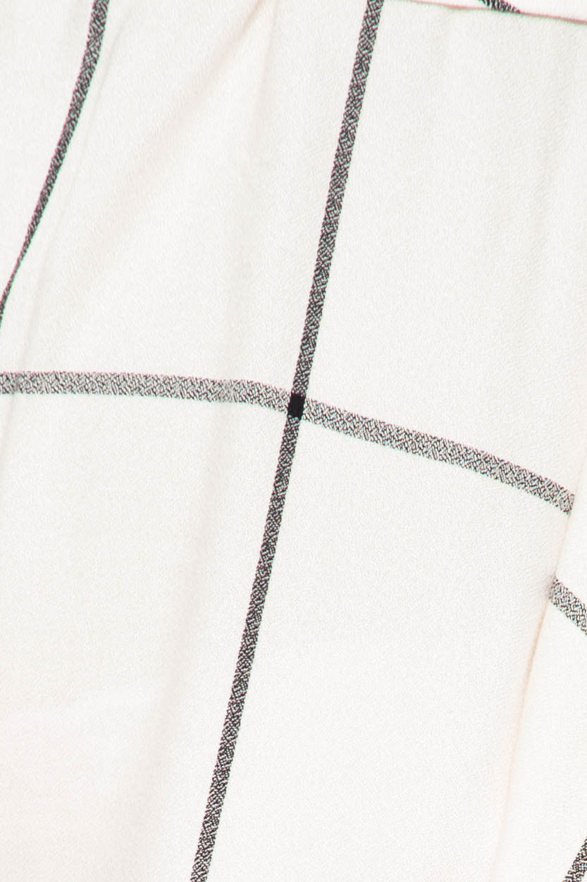 Dress - Tie Waist Plaid Tunic by Lush
