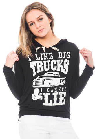 Sweatshirt - I Like Big Trucks & I Cannot Lie Hoodie