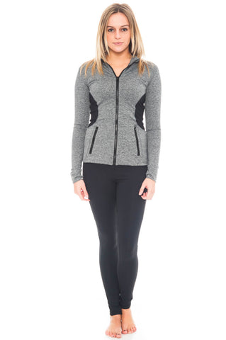 Jacket - Sports Zip-Up Activewear Top by Motion by Coalition