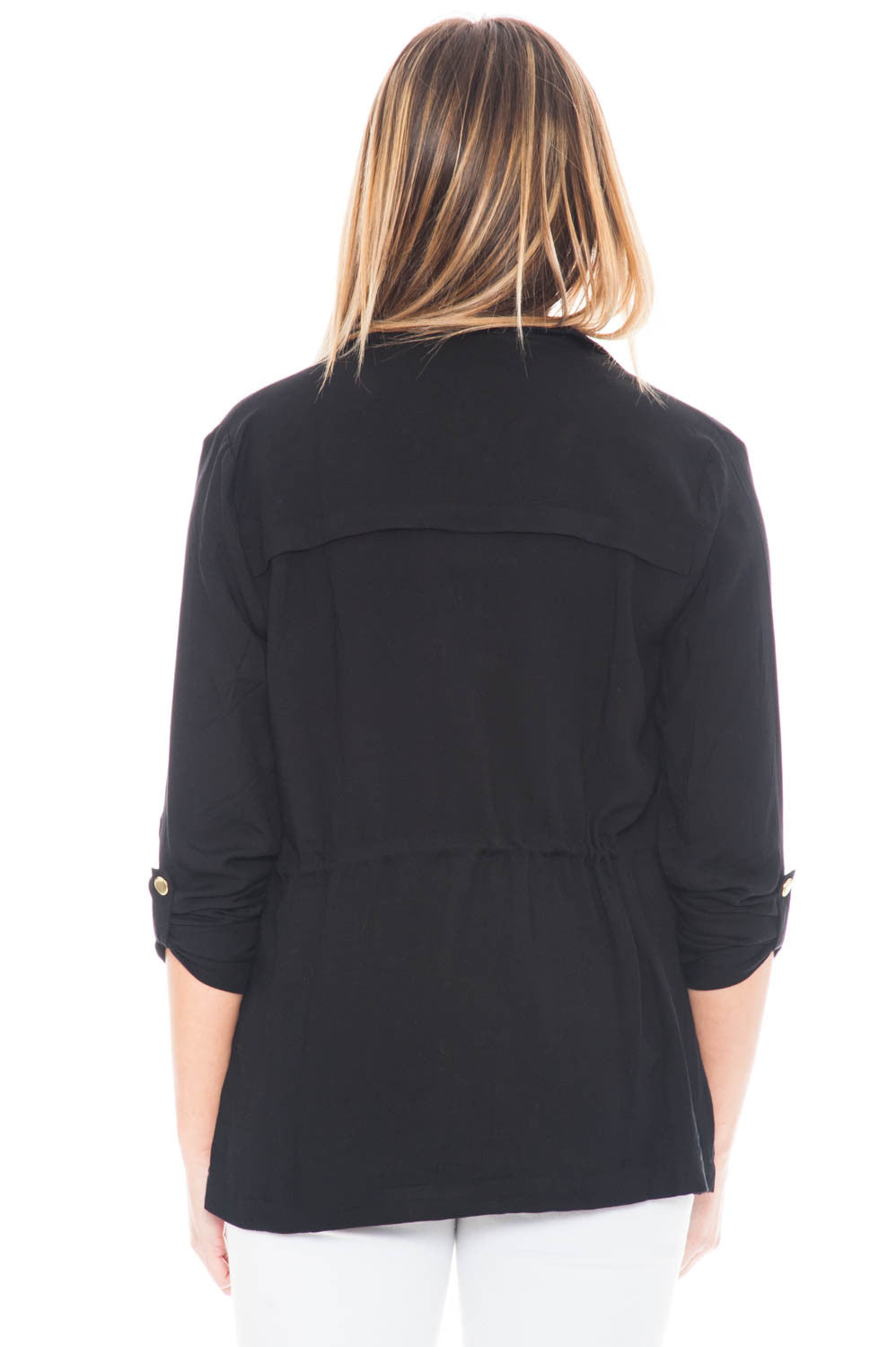 Jacket - Light Weight Anorak jacket with a Cinched waist