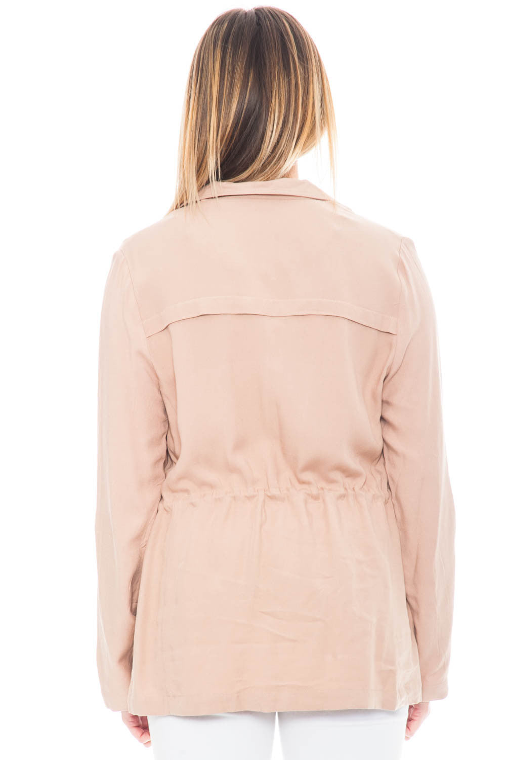 Jacket - Light Weight Anorak jacket with a Cinched waist