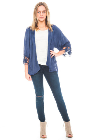 Kimono - Lace Bell Sleeve