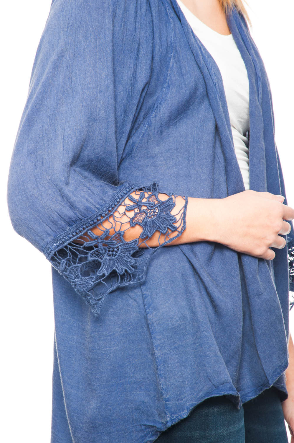 Kimono - Lace Bell Sleeve