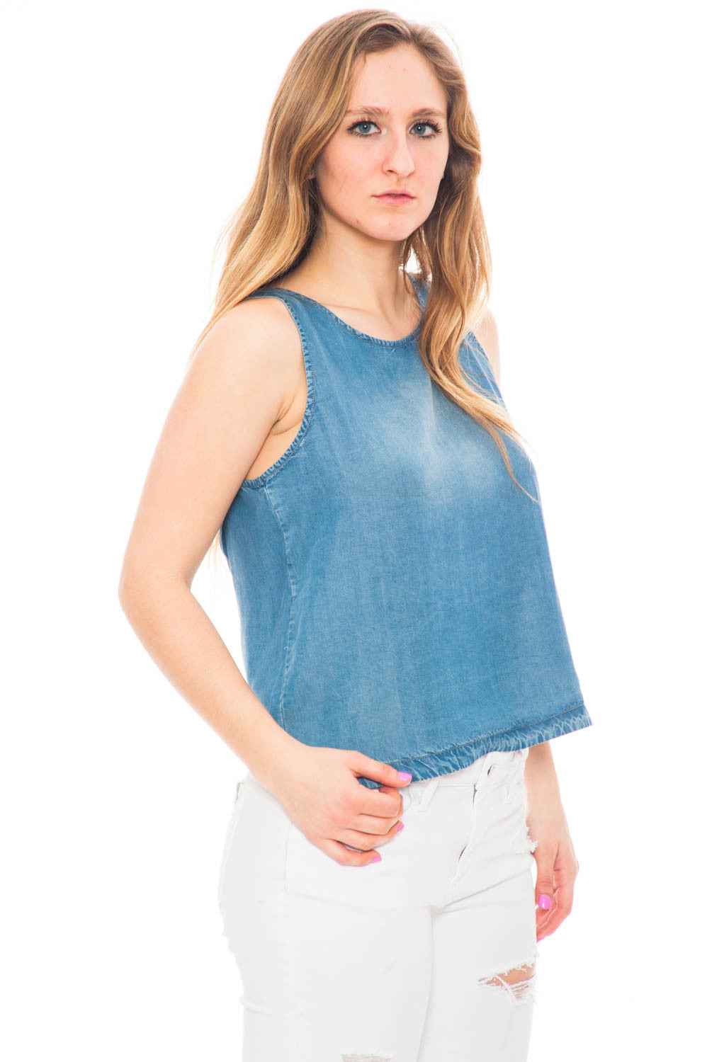 Tank - Tamala by BB Dakota Overlap Back Top