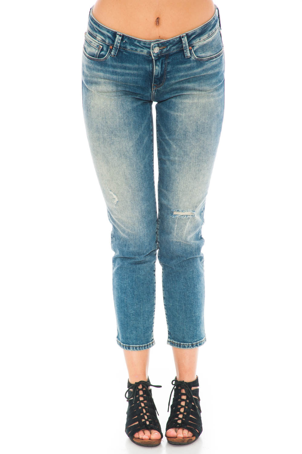 Jeans - Emma Mid Earthy Vintage Cropped Mid-Rise By Mavi