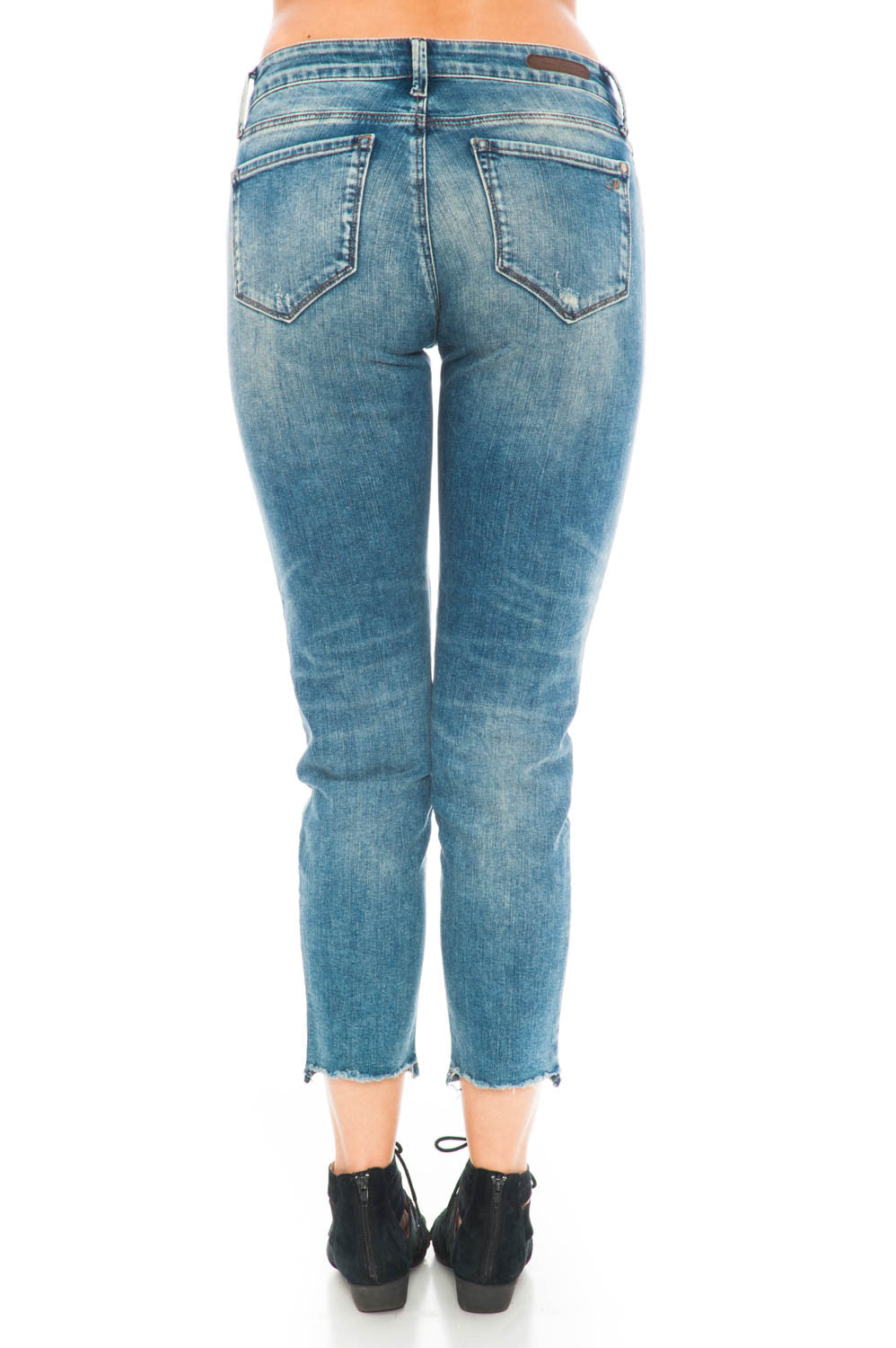 Jeans - Emma Mid Earthy Vintage Cropped Mid-Rise By Mavi