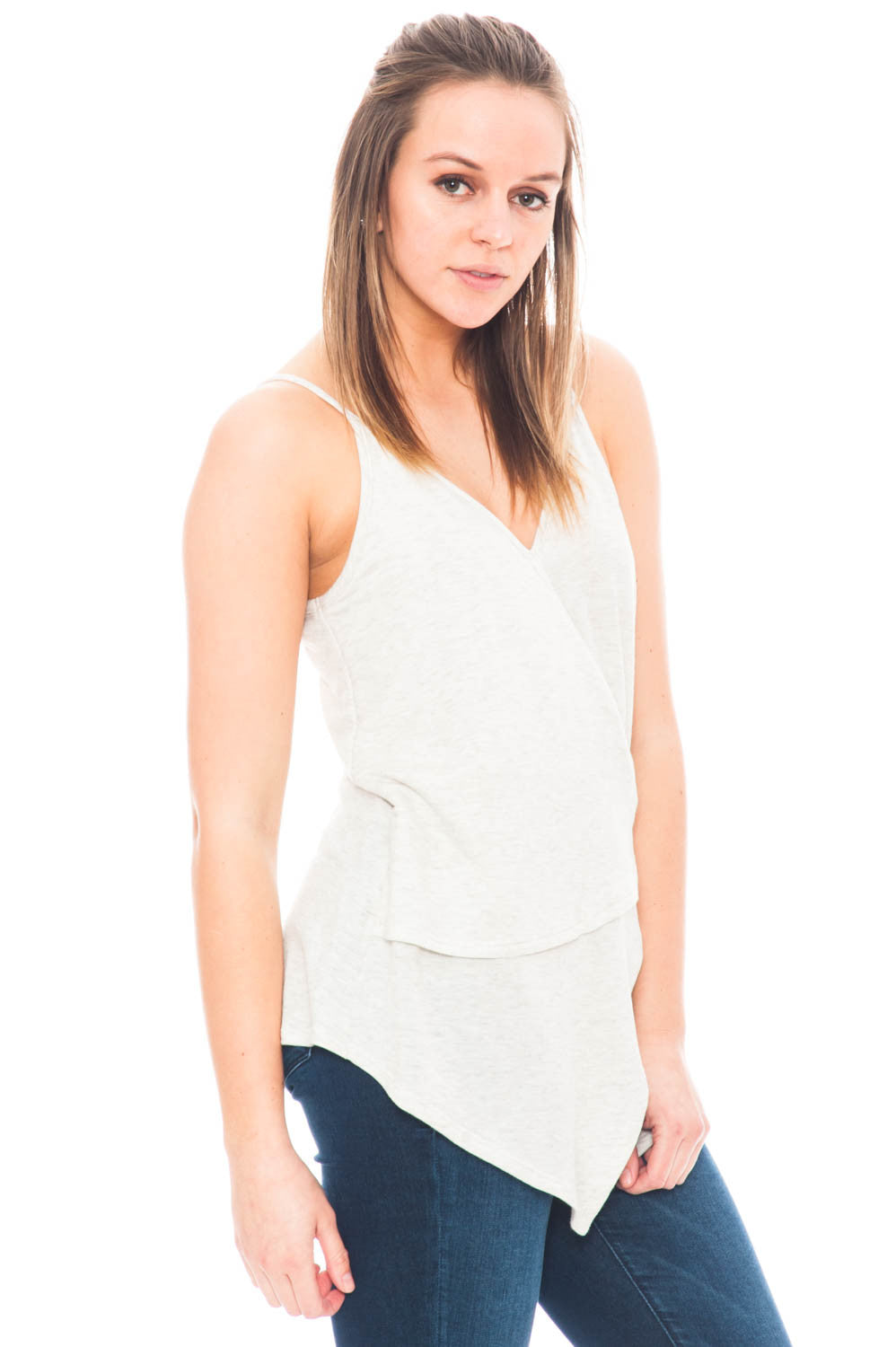 Tank - Tiered Front Top with Tie Side by Paper Crane