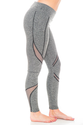 Legging - Mesh Detail Yoga Pant by Motion by Coalition
