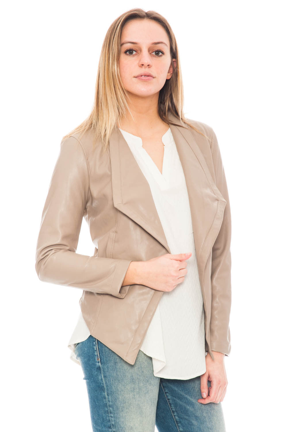 Jacket - Carnation by BB Dakota vegan leather jacket