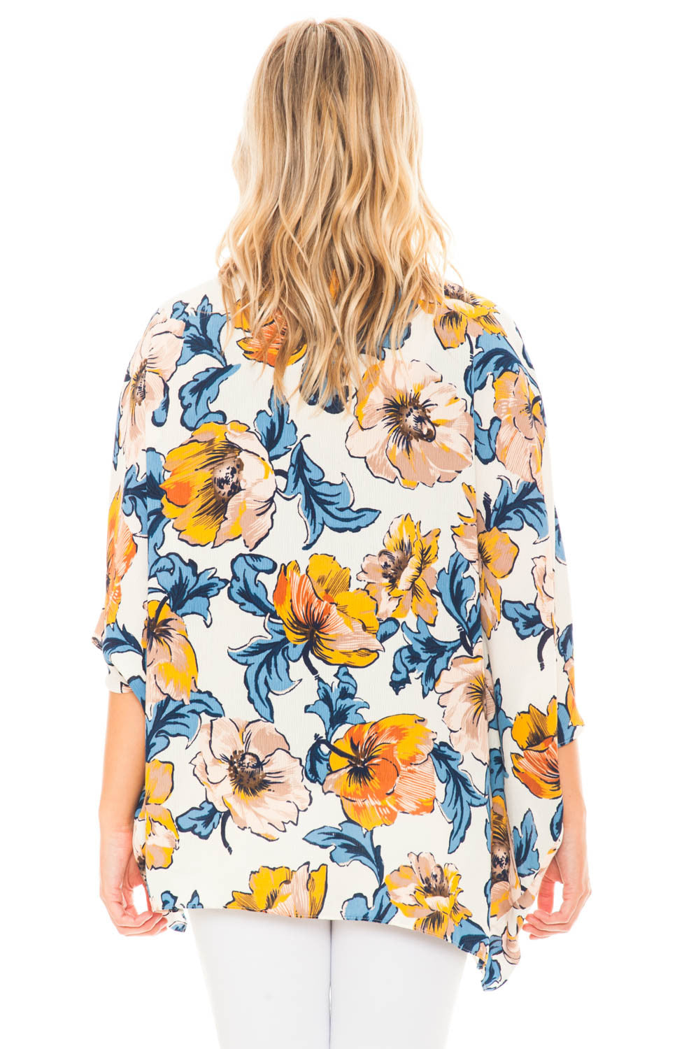 Cardi - Floral Print Kimono by Everly