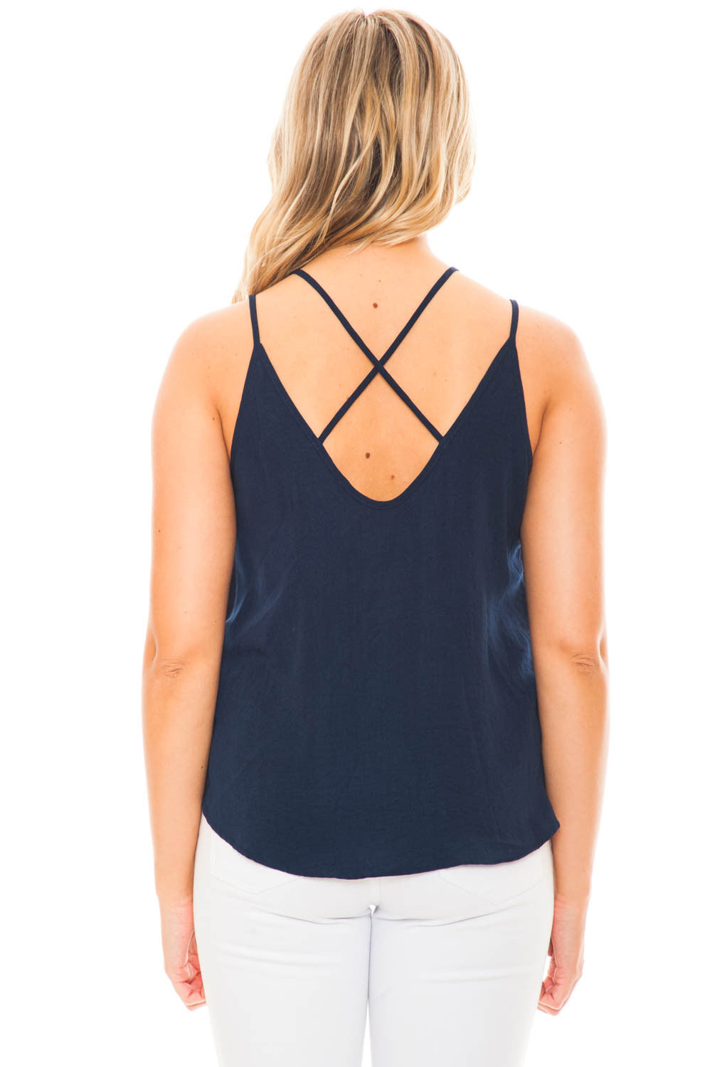 Tank - Criss Cross Front Tank by Lush