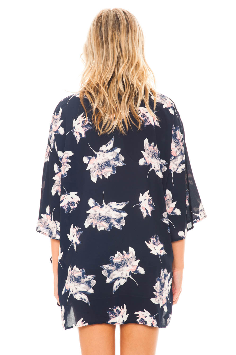 Kimono - Semi Sheer Flowy Kimono