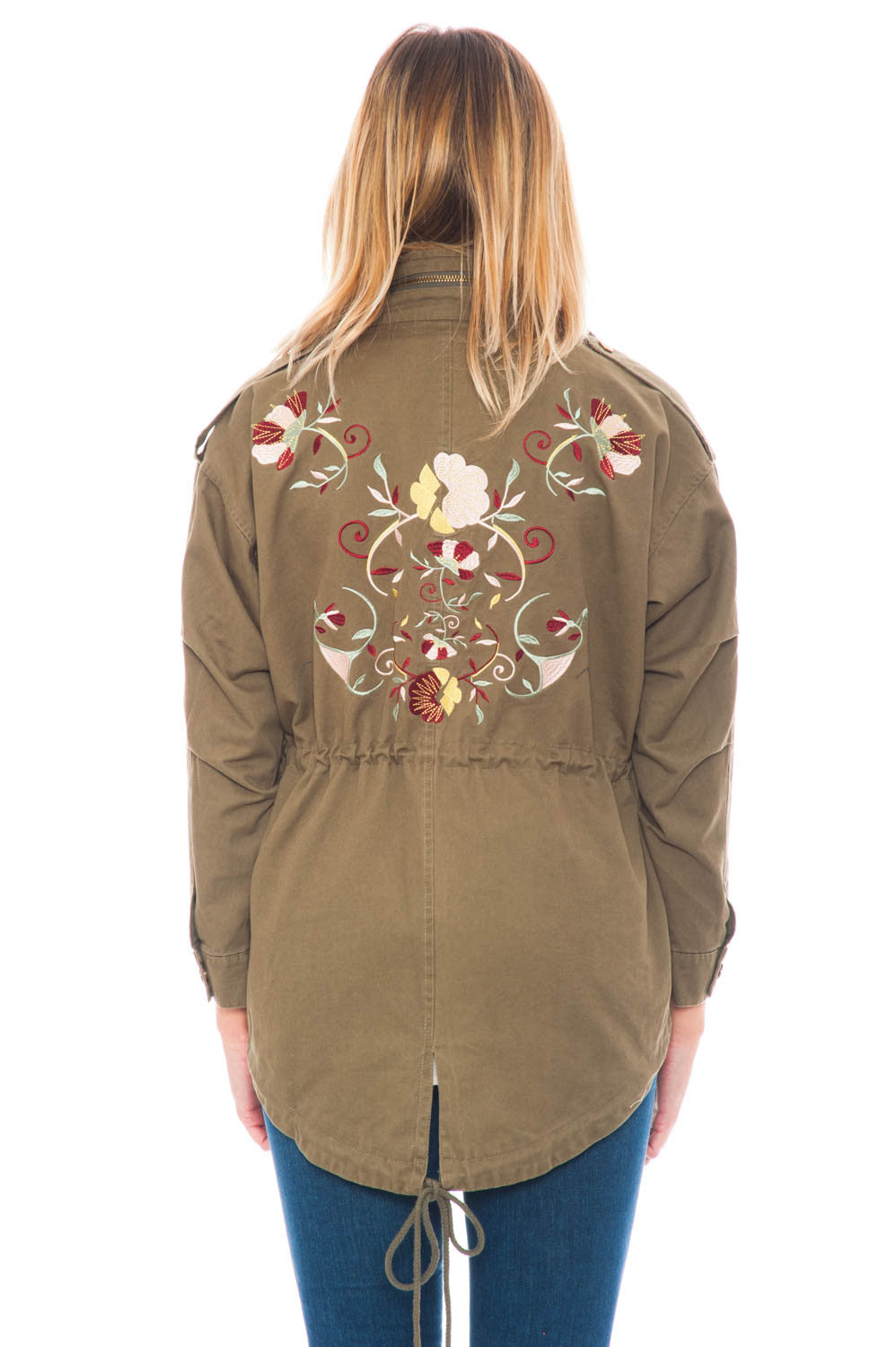 Jacket - Military Embroidered Jacket by En Creme