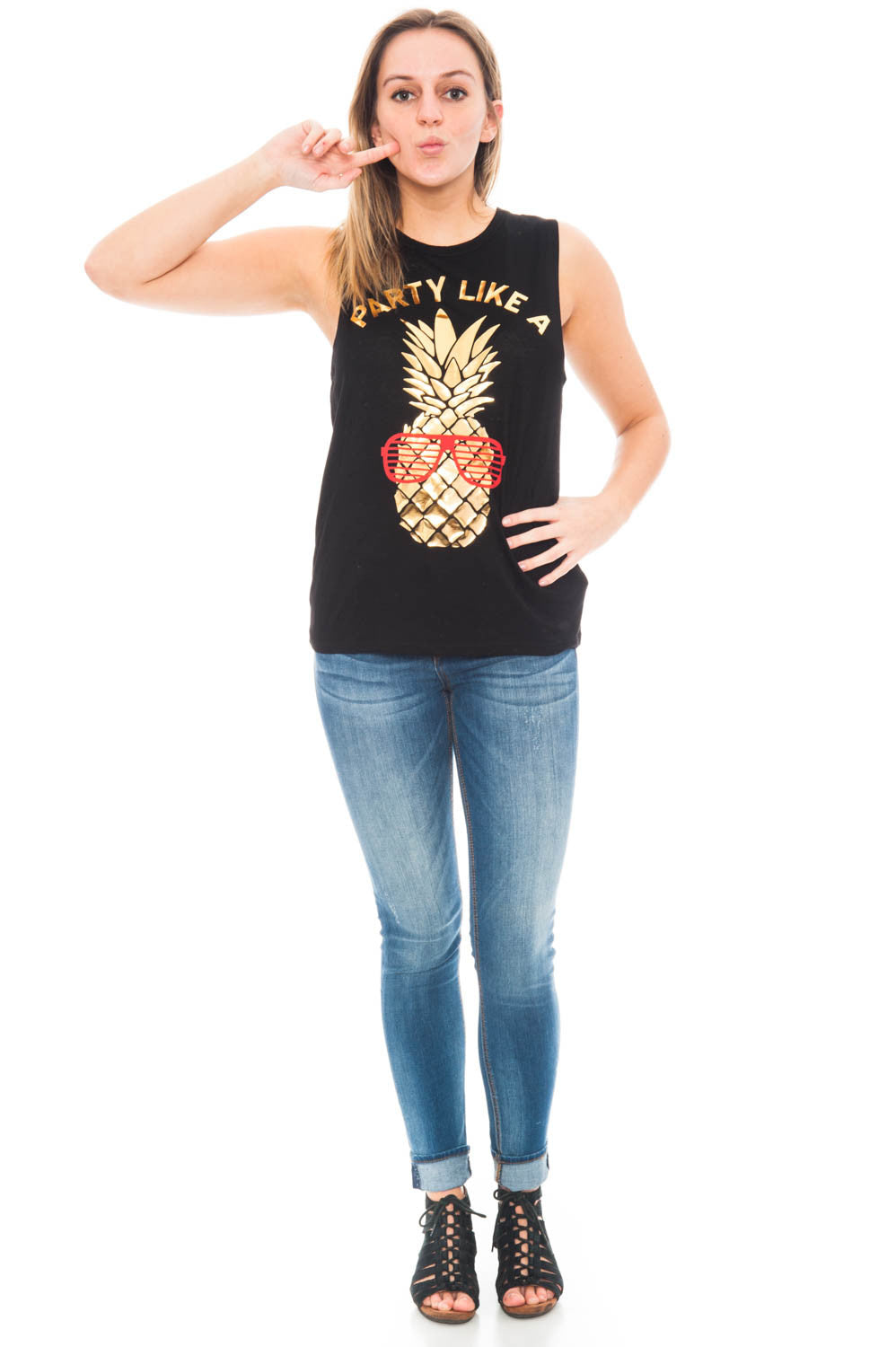 Tank - Party Like A Pineapple Muscle Shirt