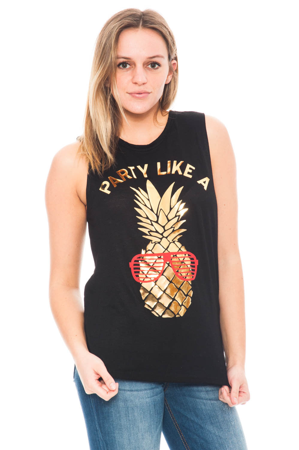 Tank - Party Like A Pineapple Muscle Shirt