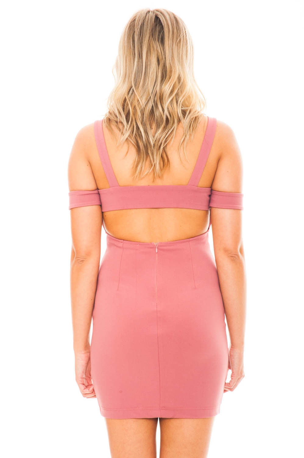 Dress - Bodycon Shoulder Cut-Out Dress by Lush