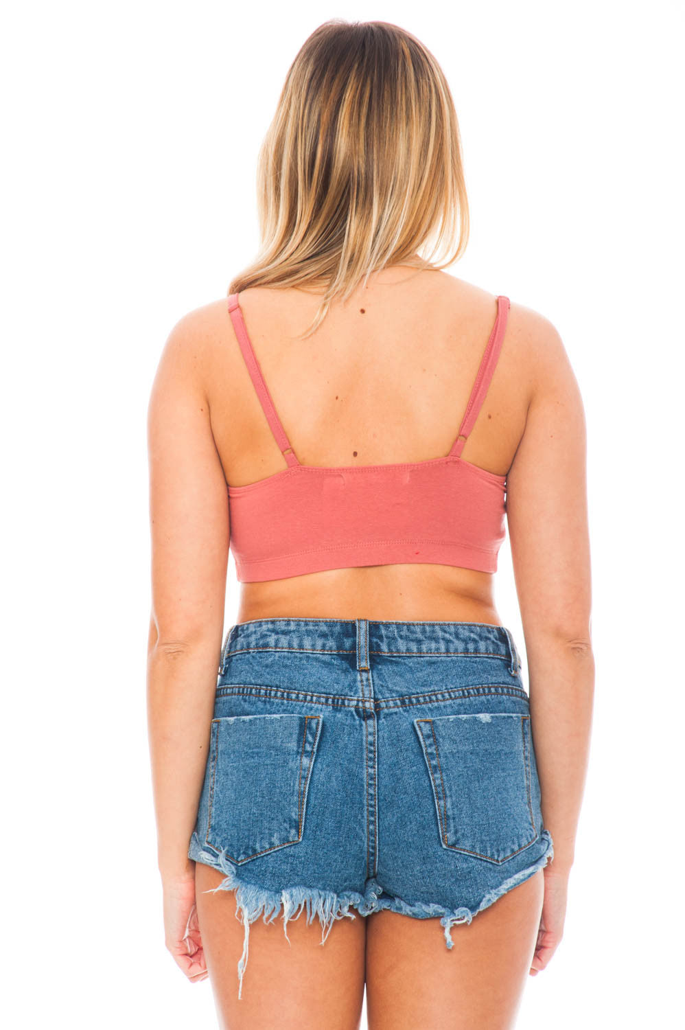 Bralette - Criss Cross Front Strappy Bralette