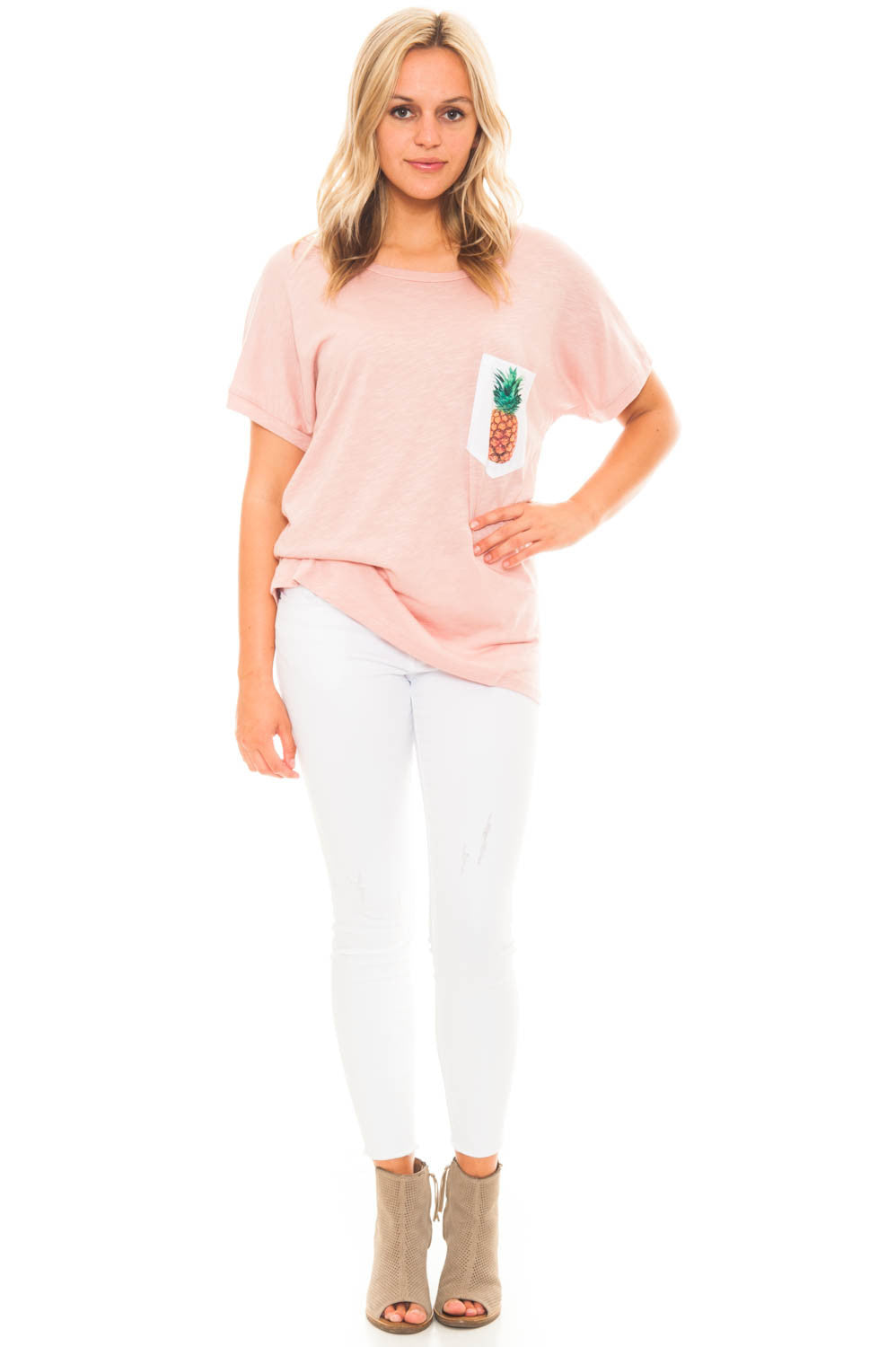 Tee - Pineapple Pocket Tee