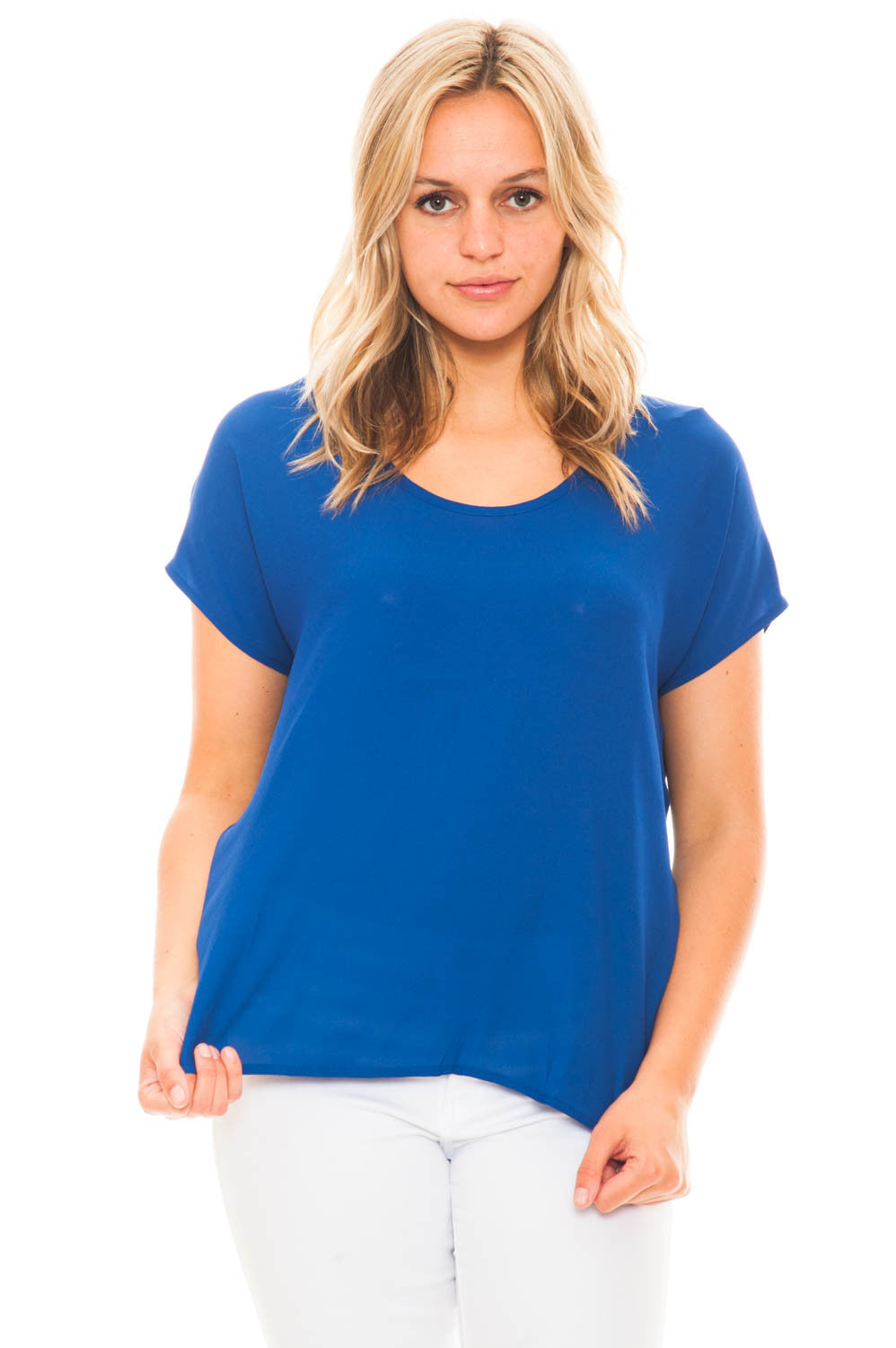 Shirt - The Perfect Pink Chiffon Top by Lush