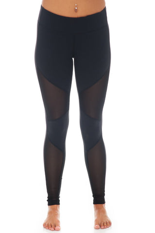 Legging - Mesh Cut-out - 1
