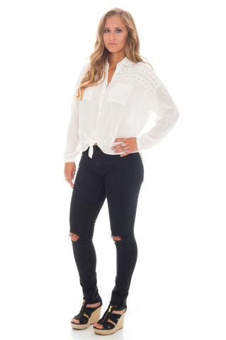 Blouse - Covina Woven by Amuse Society - 2