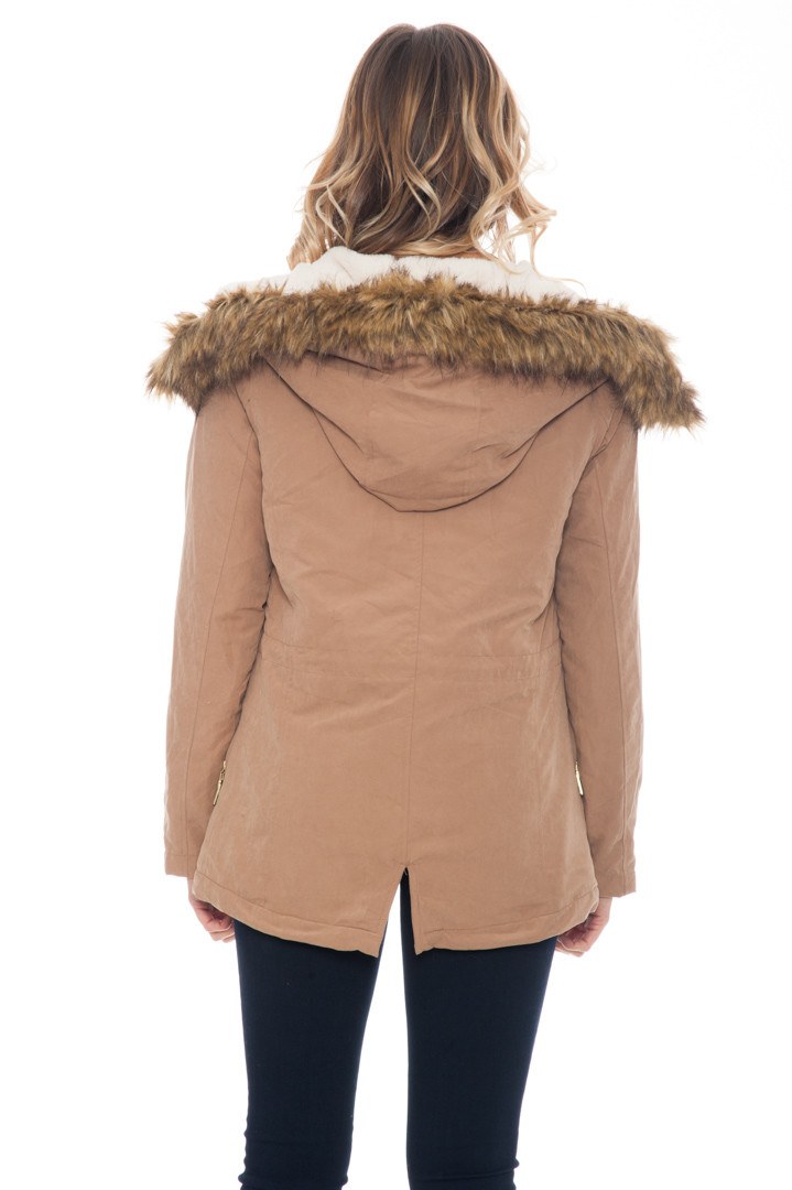 Jacket - Double Lined Fur Hood (Final Sale)