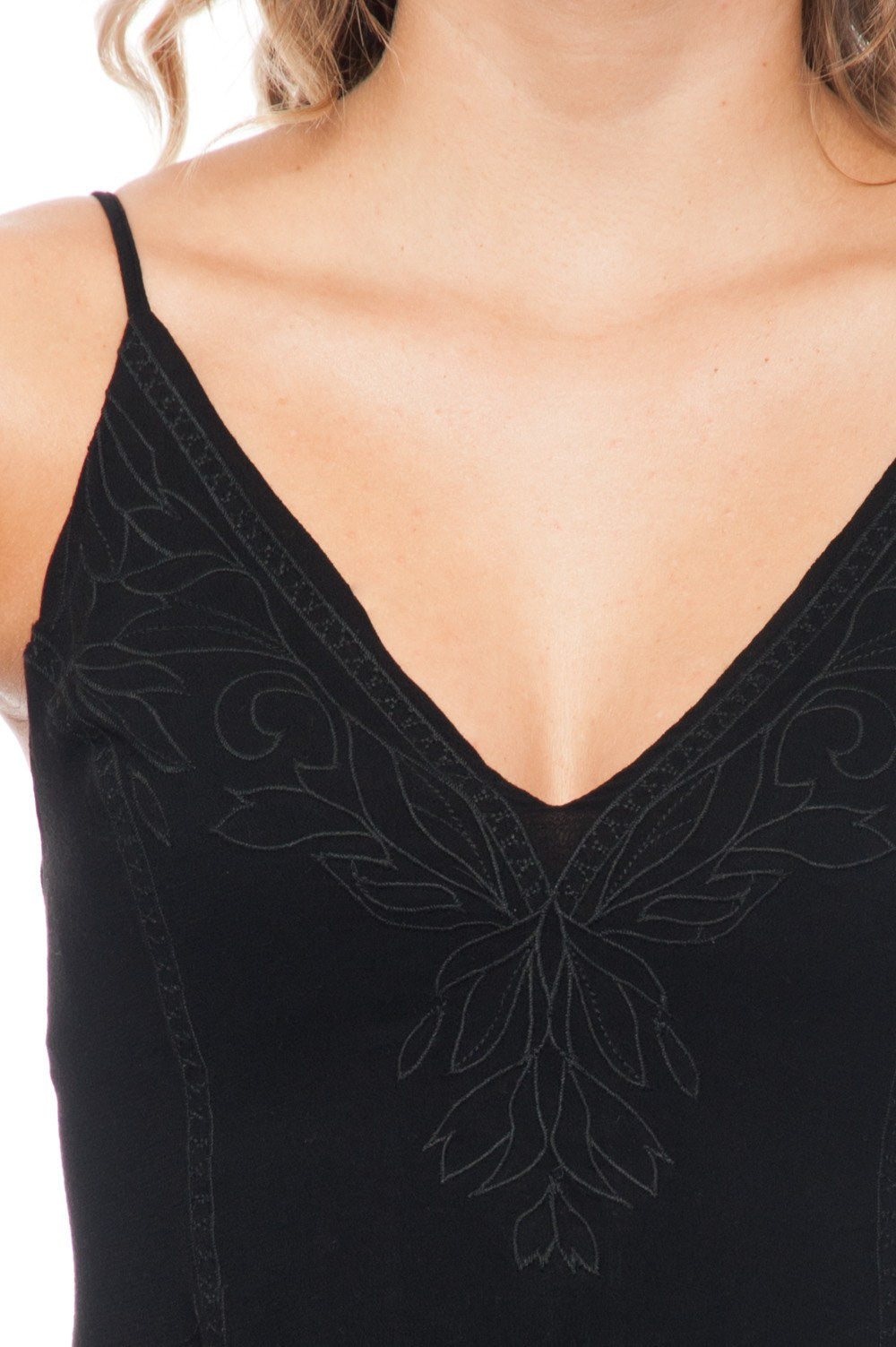 Dress - Embroidered Cami - 4