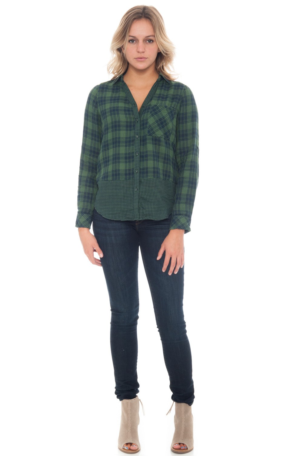 Shirt - Plaid Button Down - 2