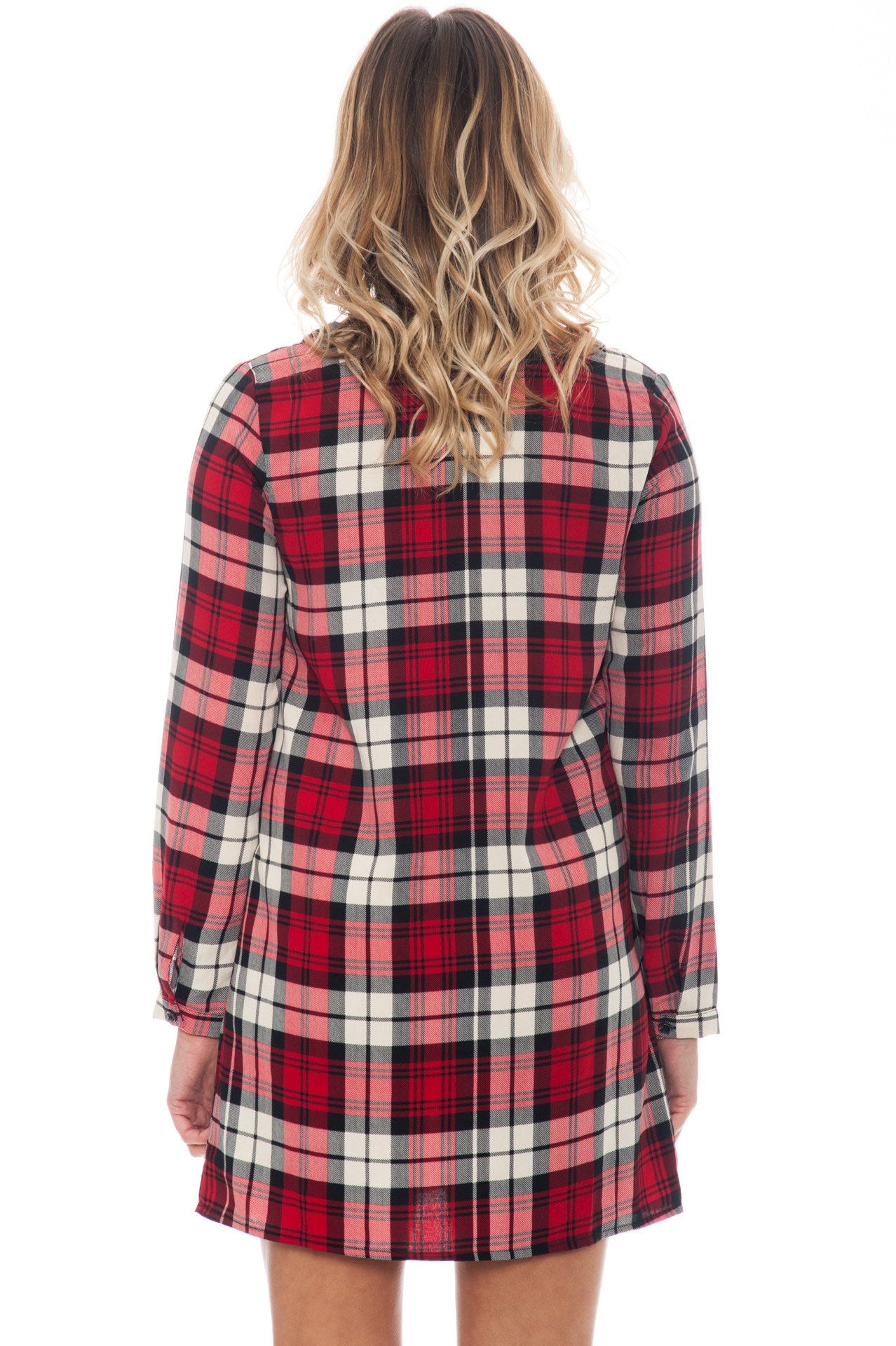 Dress - Shift Lace Up By Everly