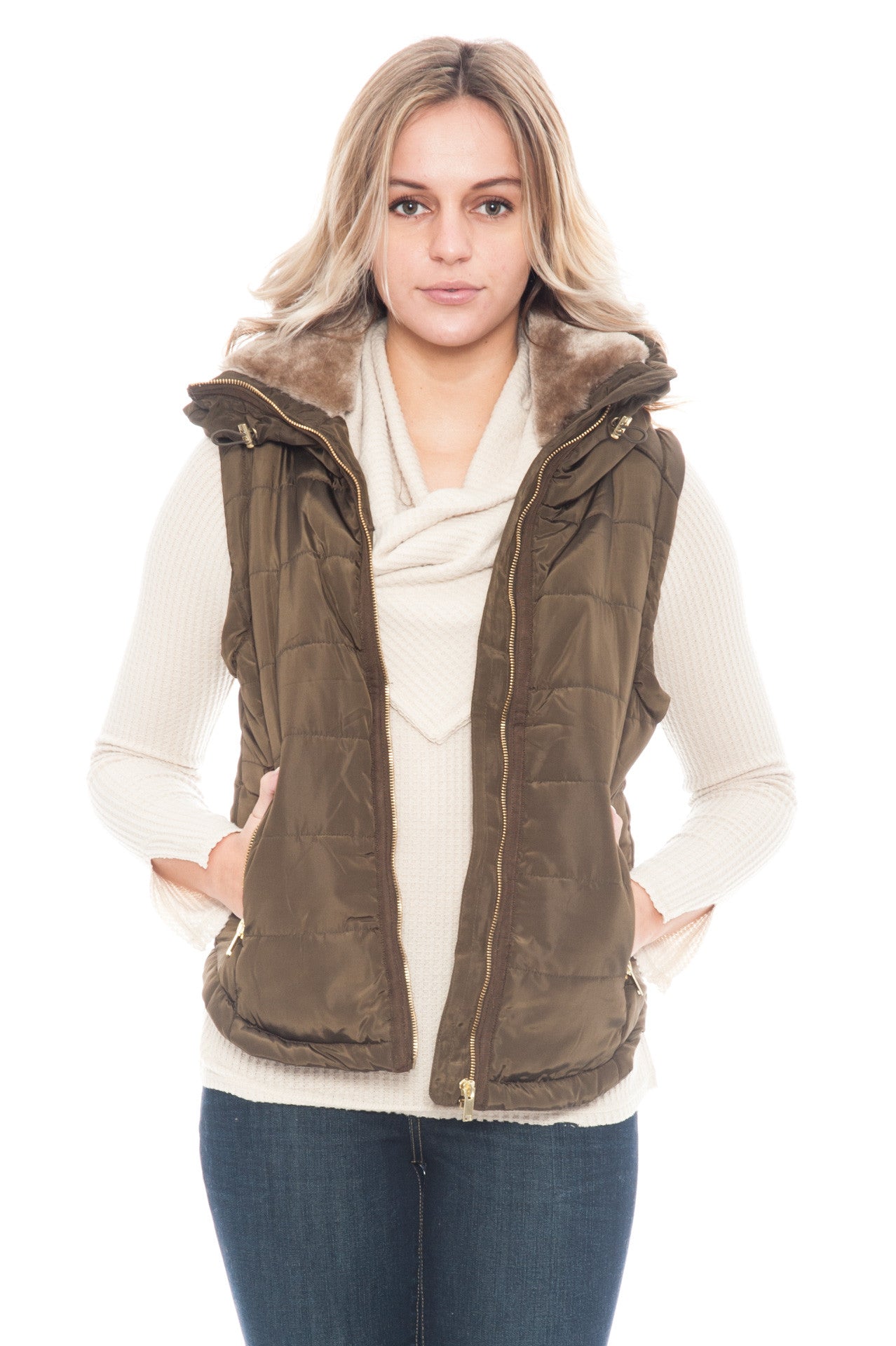 Vest - Puffy Long Neck (Final Sale)