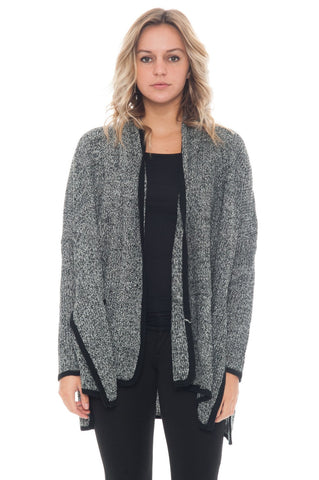 Cardi - Marbled w.pockets - 1