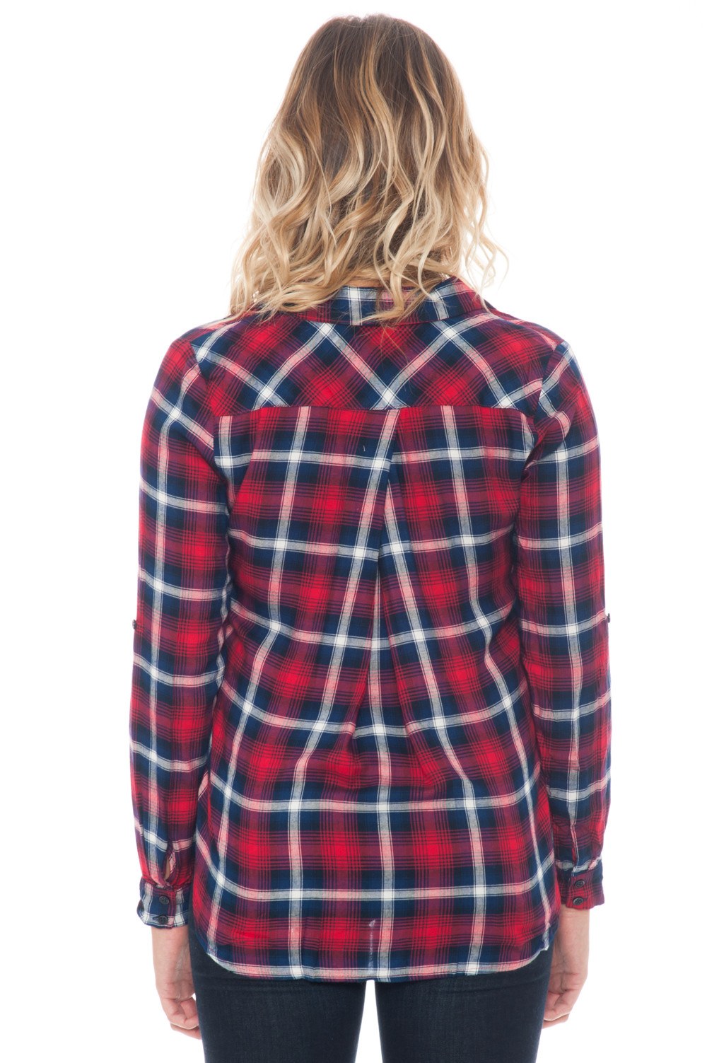 Shirt - Asymmetrical Two Button - 3