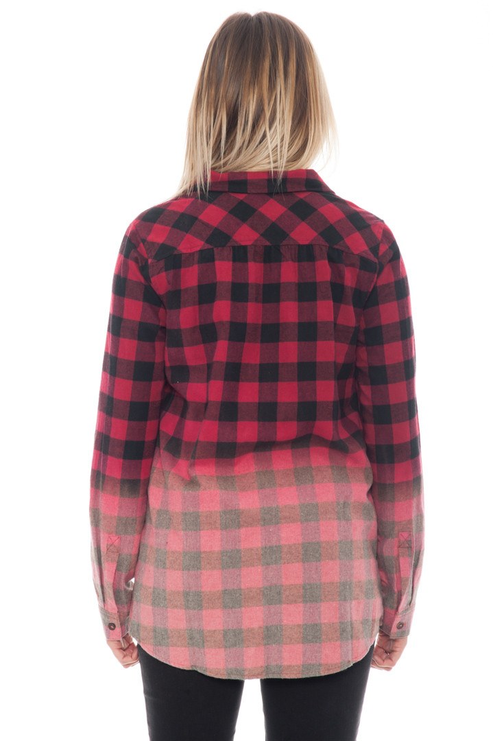 Shirt - Dip Dyed Plaid - 3