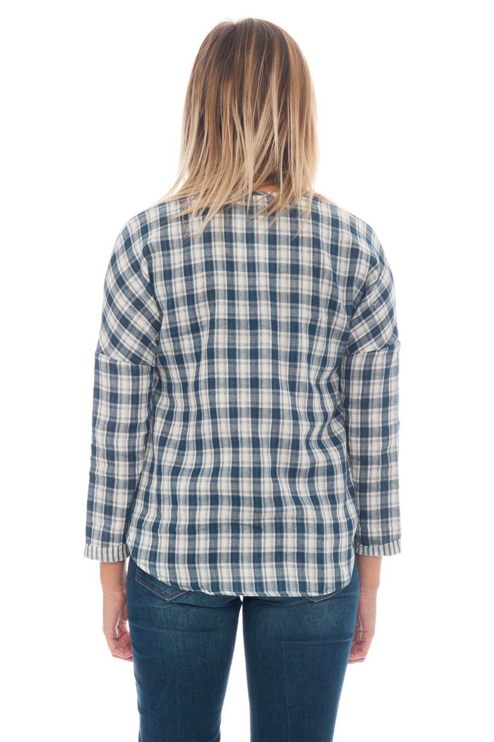 Blouse - Plaid Wrap - 3