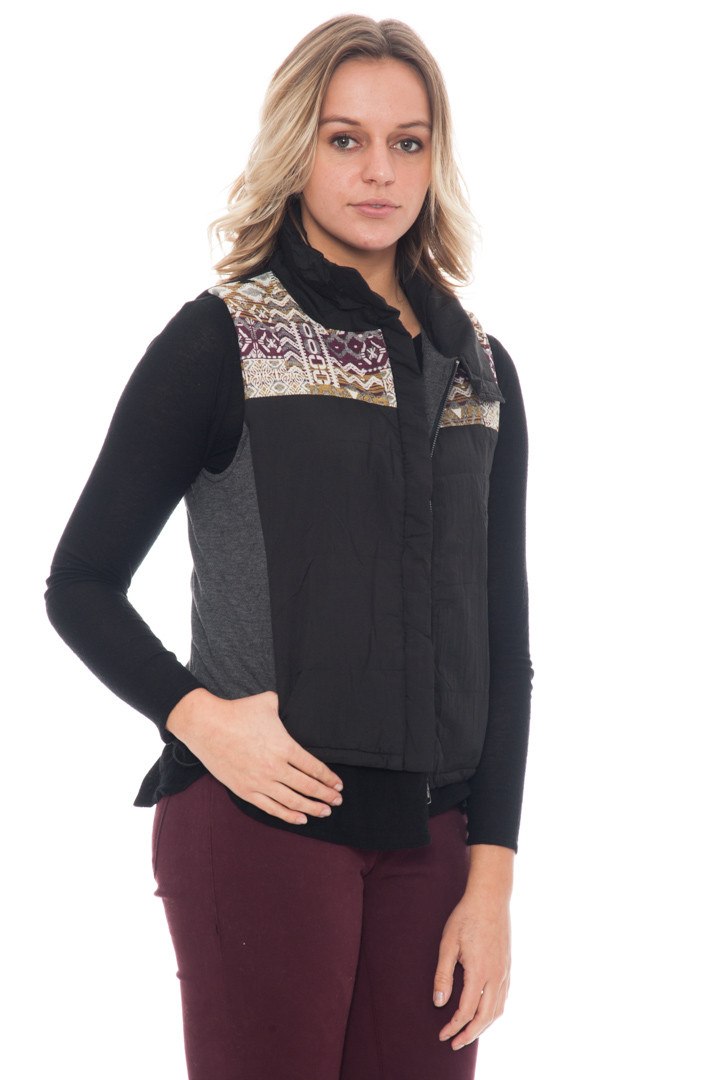 Vest - Printed Padded (Final Sale)
