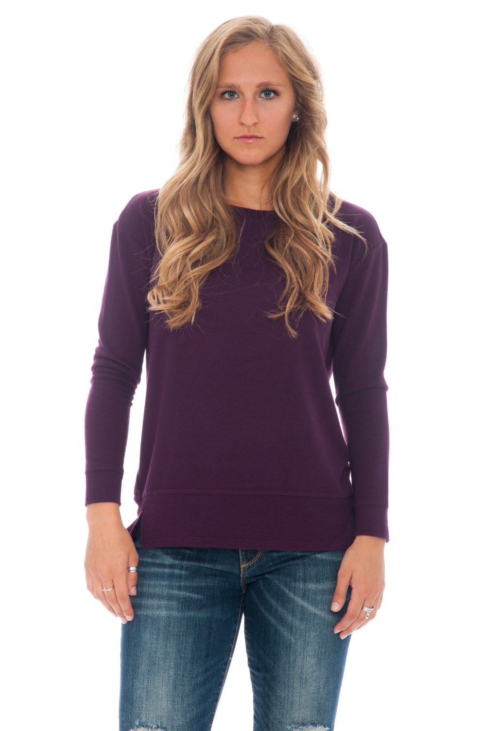 Top - Begley Purple Sleeve by BB Dakota - 1