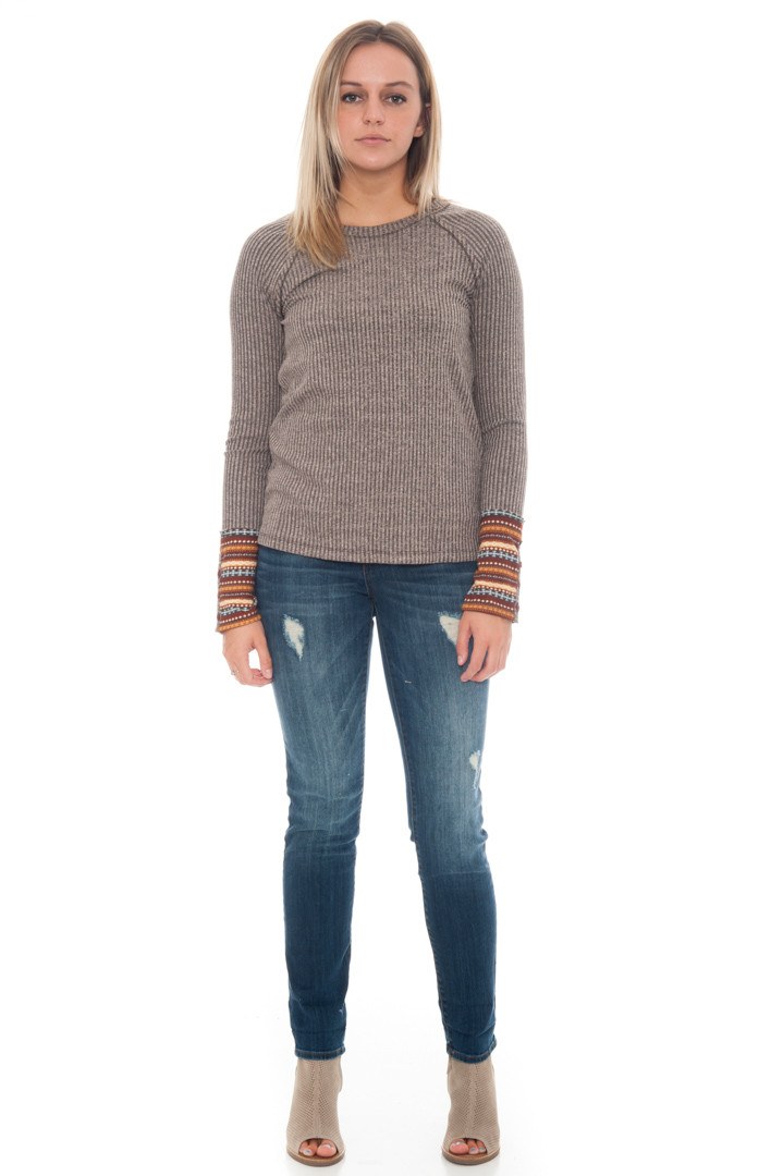 Shirt - Raglan Sleeve Detail - 2