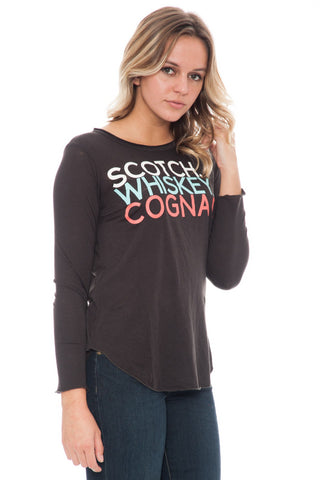 Shirt - Scotch Whiskey Cognac Top By Chaser