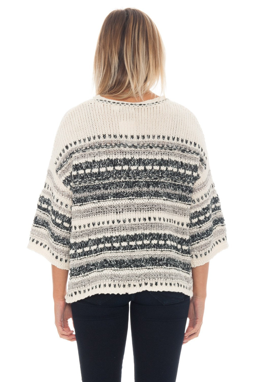 Sweater - Stripes + Fringe - 3