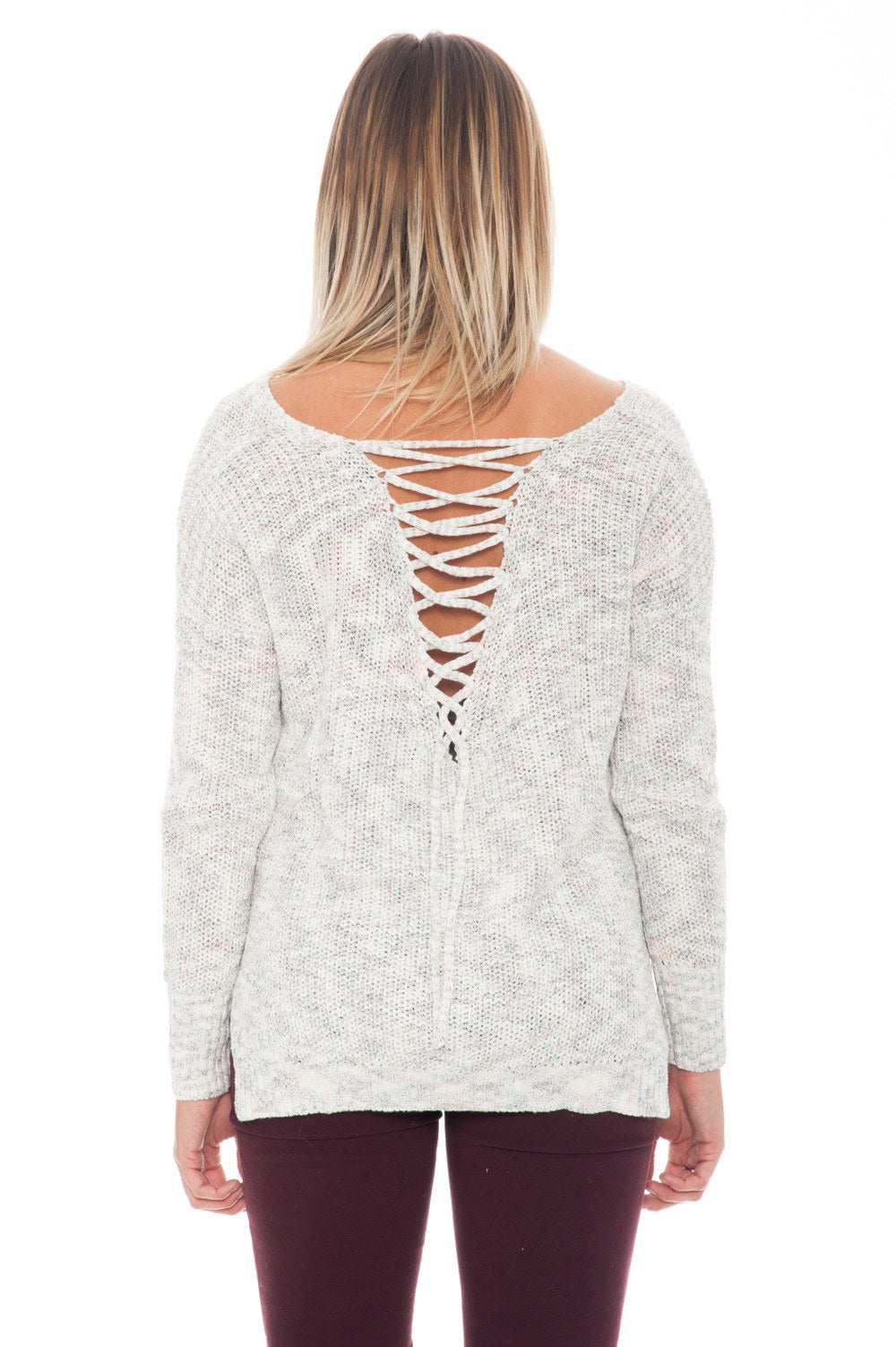 Sweater - Open Back - 3