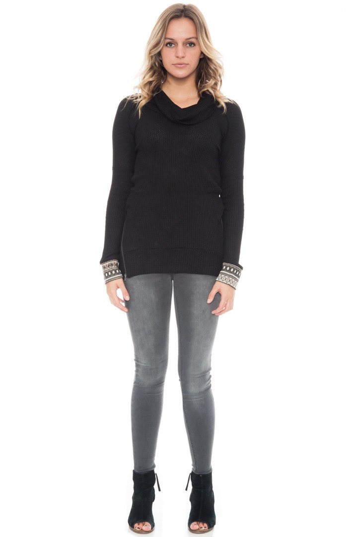Tunic - Thermal Cowl Neck By Paper Crane