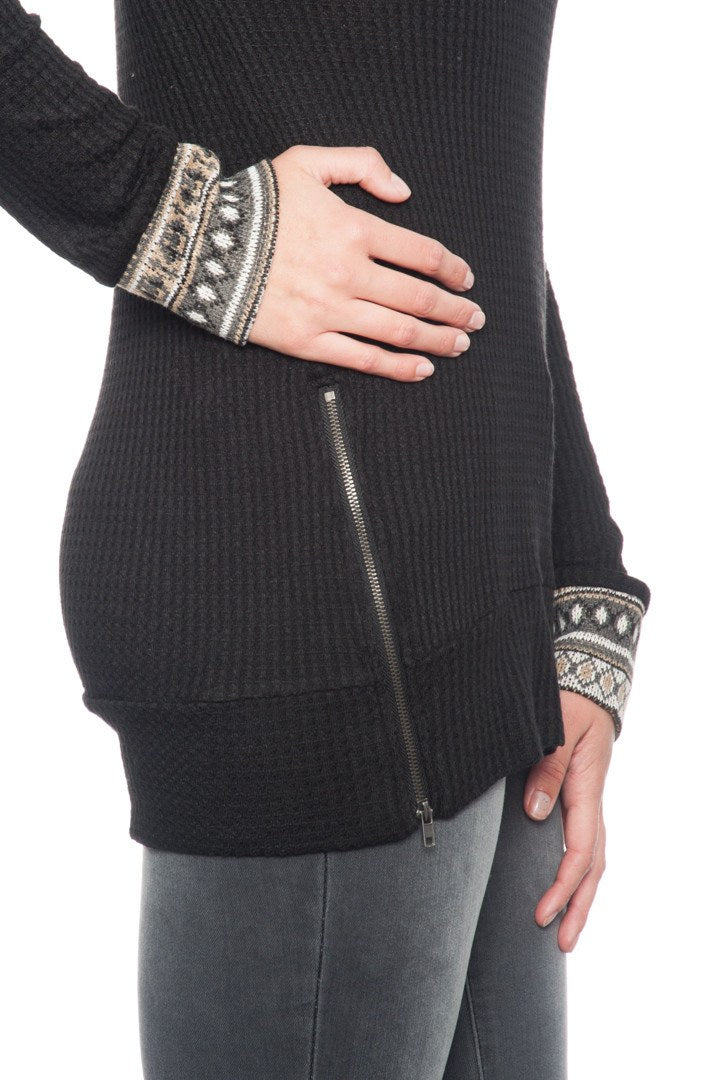 Tunic - Thermal Cowl Neck By Paper Crane