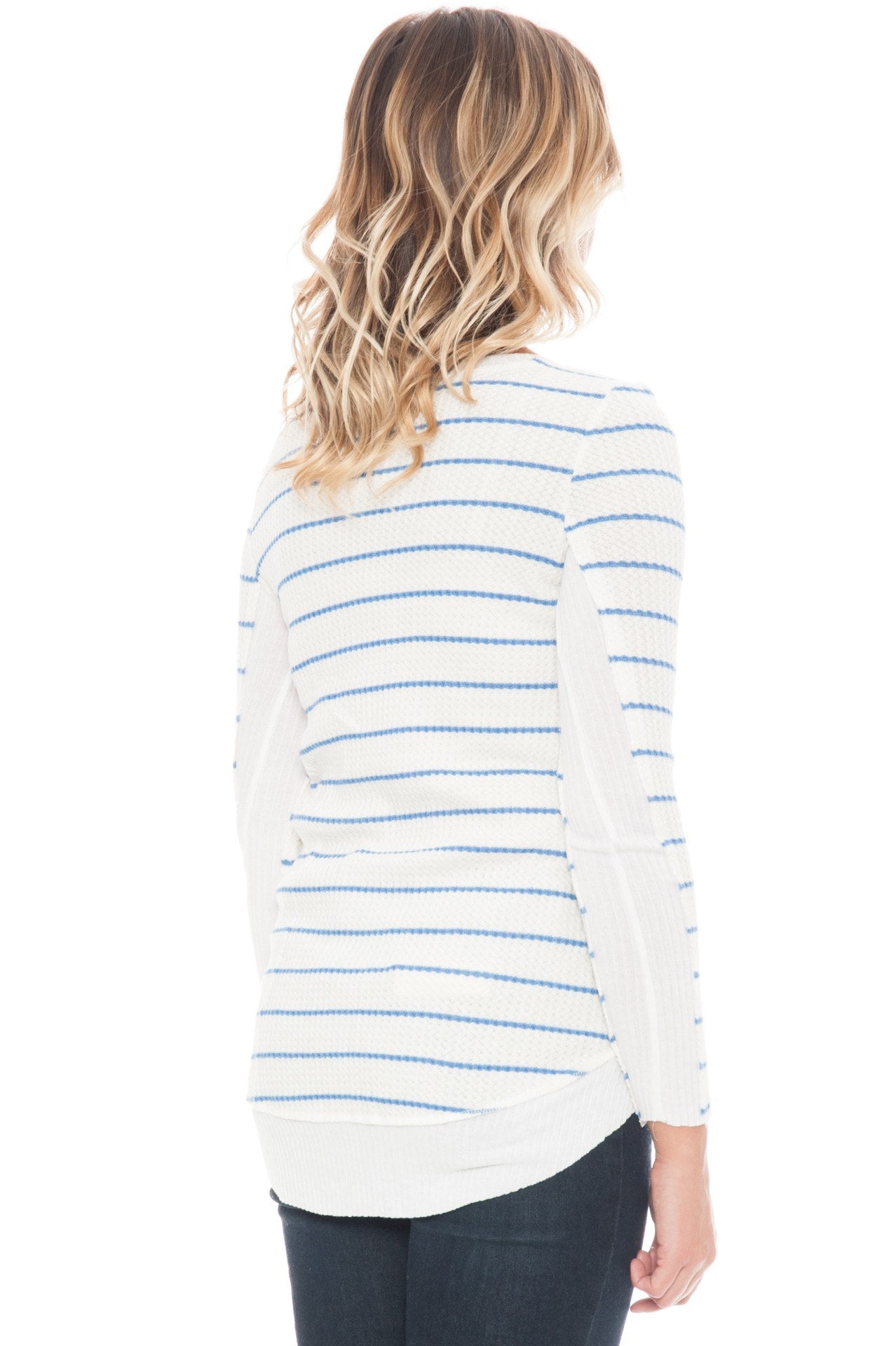 Shirt - Waffle Stripes By Paper Crane